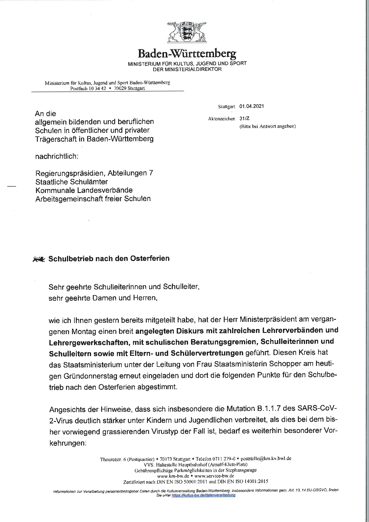 2021-04-01 MD-Schreiben zum Schulbetrieb nach den Osterferien 2-001