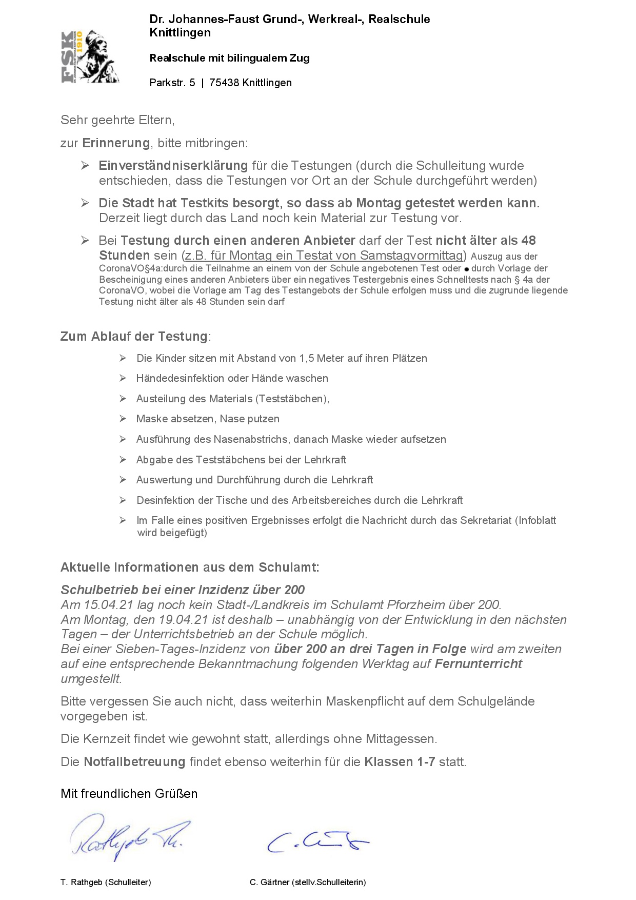 Unterricht ab 19.04.2021 (2)